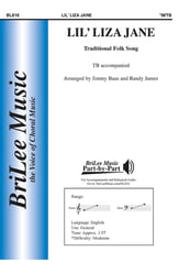 Li'l Liza Jane TB choral sheet music cover